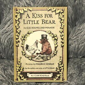 A Kiss for Little Bear I Can Read Book by Else Holmelund Vintage 1968